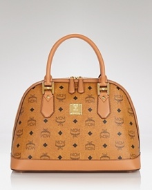A vintage-inspired piece gets a modern update in a monogrammed print and an on-trend shape. Carry this MCM bowler bag to work the perfect combination of classic and cool. A vintage-inspired piece gets a modern update in a monogrammed print and an on-trend shape. Carry this MCM bowler bag to work the perfect combination of classic and cool.