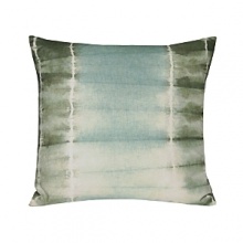 A tie-dye print decorates this fun pillow. Fashioned from a fine silk, it makes a beautiful addition to any home. A tie-dye print decorates this fun pillow. Fashioned from a fine silk, it makes a beautiful addition to any home.