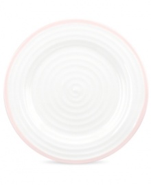 Distinctly ribbed Sophie Conran dinnerware sets your table with the charm of traditional hand-thrown pottery, but the durability of contemporary Portmeirion porcelain. Mix the banded Carnivale dinner plate with solid pink pieces. Distinctly ribbed Sophie Conran dinnerware sets your table with the charm of traditional hand-thrown pottery, but the durability of contemporary Portmeirion porcelain. Mix the banded Carnivale dinner plate with solid pink pieces.