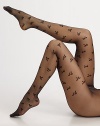 Get wrapped up in these adorable sheer tights, decorated with individual sweet bows. Soft, smooth waistbandFlat toe seam80% polyamide/12% elastane/8% polyesterHand washMade in Austria