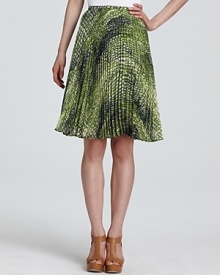 Incorporate the tribal trend into your daily rotation with this Jones New York Collection skirt. Delicate pleats enliven a lush exotic print for a fresh fashion statement. Incorporate the tribal trend into your daily rotation with this Jones New York Collection skirt. Delicate pleats enliven a lush exotic print for a fresh fashion statement.