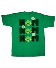 Get your nom on with this weekend-ready graphic tee from Fifth Sun. Get your nom on with this weekend-ready graphic tee from Fifth Sun.