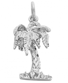 Commemorate your favorite trip to the tropics! Rembrandt's intricate palm tree charm is crafted from sterling silver and will make the perfect addition to your favorite charm bracelet or necklace. Approximate drop: 1 inch. Commemorate your favorite trip to the tropics! Rembrandt's intricate palm tree charm is crafted from sterling silver and will make the perfect addition to your favorite charm bracelet or necklace. Approximate drop: 1 inch.