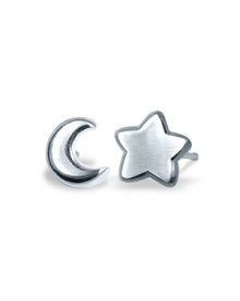 Introduce celestial-chic into your jewelry box with Alex Woo's ultra-cute stud earrings. Wear them after the sun sets for an effortless nighttime beam.