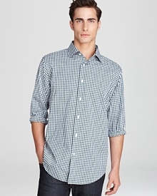 The Men's Store at Bloomingdale's Gingham Sport Shirt - Classic Fit The Men's Store at Bloomingdale's Gingham Sport Shirt - Classic Fit
