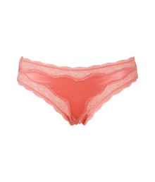 With a lovely vintage aesthetic, this Stella McCartney lace-trimmed thong adds romantic style to any look - Lace-laden waistband and hem, classic thong style - Perfect under virtually any outfit or paired with a matching bra for stylish lounging With a lovely vintage aesthetic, this Stella McCartney lace-trimmed thong adds romantic style to any look - Lace-laden waistband and hem, classic thong style - Perfect under virtually any outfit or paired with a matching bra for stylish lounging