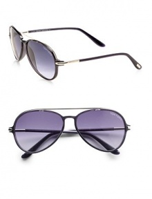 A modern update on a classic look in lightweight acetate. Metal temple detailLogo lens detail100% UVA/UVB protectionMade in Italy A modern update on a classic look in lightweight acetate. Metal temple detailLogo lens detail100% UVA/UVB protectionMade in Italy