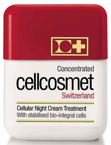 EXCLUSIVELY AT SAKS. Cellular Night Cream Treatment with active stabilized bio-integral cells. Enriched with vitamins E and C, to fight against free radicals. EXCLUSIVELY AT SAKS. Cellular Night Cream Treatment with active stabilized bio-integral cells. Enriched with vitamins E and C, to fight against free radicals.