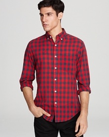 Shades of Grey By Micah Cohen Check Sport Shirt - Slim Fit Shades of Grey By Micah Cohen Check Sport Shirt - Slim Fit