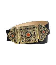 Pull together sleek tailored looks with Etros crystal-embellished buckle belt, perfect for layering over favorite knit dresses or bright tailored trousers - Hinged clasp - Pair with radiant red skinnies and a feminine print top Pull together sleek tailored looks with Etros crystal-embellished buckle belt, perfect for layering over favorite knit dresses or bright tailored trousers - Hinged clasp - Pair with radiant red skinnies and a feminine print top