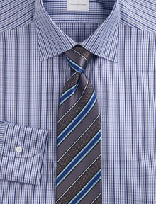 An elegant medallion design crafted in superior silk. Softly textured silk with an array of classic stripes. Silk Dry clean Made in Italy An elegant medallion design crafted in superior silk. Softly textured silk with an array of classic stripes. Silk Dry clean Made in Italy