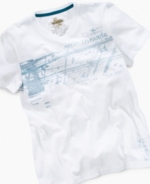 High-flying style. This fresh tee from Epic Threads gives him the perfect casual look for hanging out with friends. High-flying style. This fresh tee from Epic Threads gives him the perfect casual look for hanging out with friends.