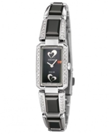 Show your love for heart health with this darling Solar watch from Seiko. Uses natural light for all-day precision. A portion of the proceeds of this sale will be donated to the American Heart Association.