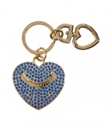 Inject a dose of glamour into every look with Juicy Coutures pave encrusted heart charm key chain, perfect for carrying your keys or clipping onto handbags for a covetable finish - Engraved logo, key ring with heart key clip attached - Perfect for giving as a gift! Inject a dose of glamour into every look with Juicy Coutures pave encrusted heart charm key chain, perfect for carrying your keys or clipping onto handbags for a covetable finish - Engraved logo, key ring with heart key clip attached - Perfect for giving as a gift!