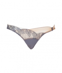 Dainty and enticing, these lace-laden La Perla briefs will add a sexy kick to any look - Scalloped waistband, floral lace-detail, semi-sheer - Perfect under virtually any outfit or with the matching bra for stylish lounging Dainty and enticing, these lace-laden La Perla briefs will add a sexy kick to any look - Scalloped waistband, floral lace-detail, semi-sheer - Perfect under virtually any outfit or with the matching bra for stylish lounging