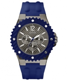 A durable sport watch from GUESS built to survive your toughest days.