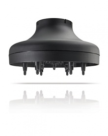 Volumizes, defines curls and eliminates frizz for permed, curly, or fine hair. Specifically designed to attach to the T3® Featherweight and Featherweight Luxe dryers.The world's first diffuser to be infused with Tourmaline. Using pioneering T3® technology, Tourmaline gemstones are crushed and infused for maximum ionic output and infrared heat which seals in moisture and reduces static electricity for frizz-free, healthy styling.Finger extensions penetrate into hair allowing for gentle, even heat distribution, volumizing hair, defining curls, and speeding up drying. Volumizes, defines curls and eliminates frizz for permed, curly, or fine hair. Specifically designed to attach to the T3® Featherweight and Featherweight Luxe dryers.The world's first diffuser to be infused with Tourmaline. Using pioneering T3® technology, Tourmaline gemstones are crushed and infused for maximum ionic output and infrared heat which seals in moisture and reduces static electricity for frizz-free, healthy styling.Finger extensions penetrate into hair allowing for gentle, even heat distribution, volumizing hair, defining curls, and speeding up drying.