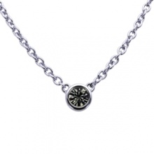 A striking statement. This stunning bezel-set black crystal pendant by T Tahari accentuates any look. Crafted in silver tone mixed metal. Approximate length: 16 inches + 3-inch extender. Approximate drop: 1/2 inch. A striking statement. This stunning bezel-set black crystal pendant by T Tahari accentuates any look. Crafted in silver tone mixed metal. Approximate length: 16 inches + 3-inch extender. Approximate drop: 1/2 inch.