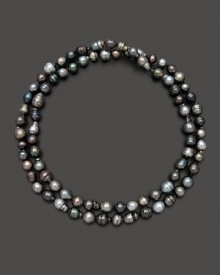 Tahitian Black Pearl Endless Necklace, 36 Tahitian Black Pearl Endless Necklace, 36