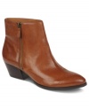 Fracno Sarto's Quiet Zip booties may be short, but they still make quite the classy statement.