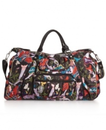 Get away for the weekend with a charming printed weekender bag from The Sak. A fun-loving print combines with a travel-ready silhouette, making it the perfect bag for your next escape. Get away for the weekend with a charming printed weekender bag from The Sak. A fun-loving print combines with a travel-ready silhouette, making it the perfect bag for your next escape.