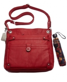 Up for an adventure? Start off in style with this Everest crossbody from Tyler Rodan. Outfitted with a sturdy adjustable strap, plenty of pockets and secure zip-top closure, it includes a padded pocket just for your tablet. Up for an adventure? Start off in style with this Everest crossbody from Tyler Rodan. Outfitted with a sturdy adjustable strap, plenty of pockets and secure zip-top closure, it includes a padded pocket just for your tablet.