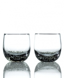 Speckled with black for a stylish twist, Jet tumblers are an eye-catching addition to contemporary tables. This set of cool, easy-care drinking glasses is a perfect match for Denby's equally alluring Jet dinnerware collection. Speckled with black for a stylish twist, Jet tumblers are an eye-catching addition to contemporary tables. This set of cool, easy-care drinking glasses is a perfect match for Denby's equally alluring Jet dinnerware collection.