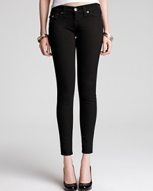 An absolute wardrobe must, these super-stretchy legging jeans from True Religion make for the perfect companion to blouses, tunics and tees. An absolute wardrobe must, these super-stretchy legging jeans from True Religion make for the perfect companion to blouses, tunics and tees.