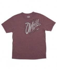 Swell with style in this O'Neill t-shirt that kicks basic up a notch. Swell with style in this O'Neill t-shirt that kicks basic up a notch.
