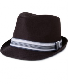 Be dashing. This fedora from American Rag adds a dose of old-school sophistication to any look.