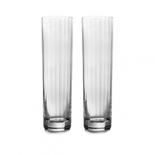 Handmade with a lovely optic finish, William Yeoward's Corinne Tall Cocktail Tumblers evoke the style and glamour of the 1920s and 1930s when the new experience of cocktails and jazz was all the rage. Handmade with a lovely optic finish, William Yeoward's Corinne Tall Cocktail Tumblers evoke the style and glamour of the 1920s and 1930s when the new experience of cocktails and jazz was all the rage.