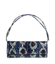 Ultra-luxe navy and grey snakeskin bag - Add instant chic to any outfit with this statement-making purse - Gorgeous grey and blue hue with an adjustable shoulder strap for easy styling - Perfect for after-work cocktails or a night out on the town Ultra-luxe navy and grey snakeskin bag - Add instant chic to any outfit with this statement-making purse - Gorgeous grey and blue hue with an adjustable shoulder strap for easy styling - Perfect for after-work cocktails or a night out on the town