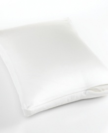 Combining all the luxury of the Crown Jewel bedding with piece-of-mind protection, the ProGuard®-treated pillow protector from Sealy® repels stains from its 100% pure Egyptian cotton construction, lending ultimate softness and durability to the surface of any pillow. Combining all the luxury of the Crown Jewel bedding with piece-of-mind protection, the ProGuard®-treated pillow protector from Sealy® repels stains from its 100% pure Egyptian cotton construction, lending ultimate softness and durability to the surface of any pillow.