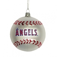 A holiday ornament perfect for the ultimate Angels fan. A holiday ornament perfect for the ultimate Angels fan.