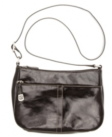 A laid-back design with a go-anywhere attitude, this chic hobo from Giani Bernini is the must-have accessory. Buttery-soft glazed leather is discretely outfitted with signature hardware, while the surprisingly spacious interior provides plenty of pockets to stash your essentials. A laid-back design with a go-anywhere attitude, this chic hobo from Giani Bernini is the must-have accessory. Buttery-soft glazed leather is discretely outfitted with signature hardware, while the surprisingly spacious interior provides plenty of pockets to stash your essentials.