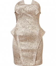 The perfect party dress for your most festive events, Faith Connexions structured sheath is both daring and exquisitely chic - Strapless, structural seaming detail at bust and hips, hidden back zip - Form-fitting - Wear with heels and a statement leather clutch The perfect party dress for your most festive events, Faith Connexions structured sheath is both daring and exquisitely chic - Strapless, structural seaming detail at bust and hips, hidden back zip - Form-fitting - Wear with heels and a statement leather clutch