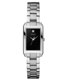 Simplicity is stunning on this elegant dress watch by GUESS.