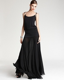 Halston Heritage Gown - Smocked Waist