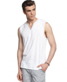 Get tanked. This shirt from INC International Concepts is perfect for your  summer style.