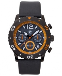 A perfect mix of sporty style and precision: a chronograph watch from Izod.