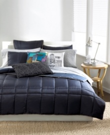 Bar III melds sheer comfort with minimalistic appeal in the Puffer sham. Neutral-colored piping lines all sides and leaves room for pairing with any Bar III sheeting, pillows and bedding topper. (Clearance) Bar III melds sheer comfort with minimalistic appeal in the Puffer sham. Neutral-colored piping lines all sides and leaves room for pairing with any Bar III sheeting, pillows and bedding topper. (Clearance)