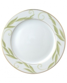 The lushness of flowers and vines, brought to your table. The Bernardaud Frivole salad plate boasts a refined pattern and distinctive gold band rim. The lushness of flowers and vines, brought to your table. The Bernardaud Frivole salad plate boasts a refined pattern and distinctive gold band rim.