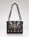 Tory Burch Shoulder Bag - Calf Hair Resin Frame