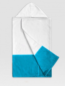 Ultra-soft and snug in plush cotton terry, this hooded bath time essential gets a bold update in a dip-dye design.About 50H X 30W squareCottonMachine washImportedFOR PERSONALIZATION Select a quantity, then scroll down and click on PERSONALIZE & ADD TO BAG to choose and preview your personalization options. Please allow 4 weeks for delivery. Ultra-soft and snug in plush cotton terry, this hooded bath time essential gets a bold update in a dip-dye design.About 50H X 30W squareCottonMachine washImportedFOR PERSONALIZATION Select a quantity, then scroll down and click on PERSONALIZE & ADD TO BAG to choose and preview your personalization options. Please allow 4 weeks for delivery.