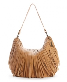 Whether you're rushing off to Rio of running errands in your 'hood, this '70s flashback from Carlos by Carlos Santana makes every outing an adventure. Groovy fringe envelops the design with eye-catching detail, while plenty of pockets align the interior so all your favorite take-alongs are safely stowed away. Whether you're rushing off to Rio of running errands in your 'hood, this '70s flashback from Carlos by Carlos Santana makes every outing an adventure. Groovy fringe envelops the design with eye-catching detail, while plenty of pockets align the interior so all your favorite take-alongs are safely stowed away.