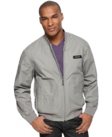 No rules apply Zip in this easy, casual jacket from Sean John and get your weekend started. No rules apply Zip in this easy, casual jacket from Sean John and get your weekend started.