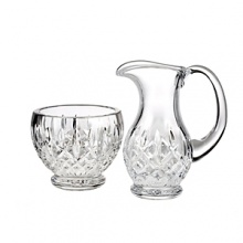 A sublime sugar and creamer in elegant crystal add grace and beauty to your tea and coffee settings, and make gorgeous display pieces on their own or when complementing other pieces from the collection. A sublime sugar and creamer in elegant crystal add grace and beauty to your tea and coffee settings, and make gorgeous display pieces on their own or when complementing other pieces from the collection.