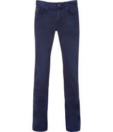 Stylish jeans in fine blue cotton are a great alternative to basic denim washes - Slim, straight cut with classic five-pocket styling - Favorite jeans for everyday - Versatile enough for all casual looks - Try with button downs, cashmere pullovers or favorite tees - Great with boots or sneaks Stylish jeans in fine blue cotton are a great alternative to basic denim washes - Slim, straight cut with classic five-pocket styling - Favorite jeans for everyday - Versatile enough for all casual looks - Try with button downs, cashmere pullovers or favorite tees - Great with boots or sneaks
