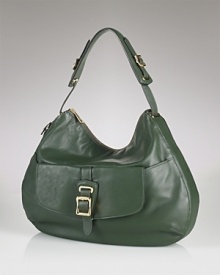 Slouchy yet fully sophisticated. Polished hardware and a shoulder-right shape make this Lauren Ralph Lauren Hobo an effortlessly polished choice. Slouchy yet fully sophisticated. Polished hardware and a shoulder-right shape make this Lauren Ralph Lauren Hobo an effortlessly polished choice.