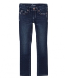 Slim, chic and perfect for everyday, she'll live in these skinny blues from the brand you love and trust. (Clearance) Slim, chic and perfect for everyday, she'll live in these skinny blues from the brand you love and trust. (Clearance)